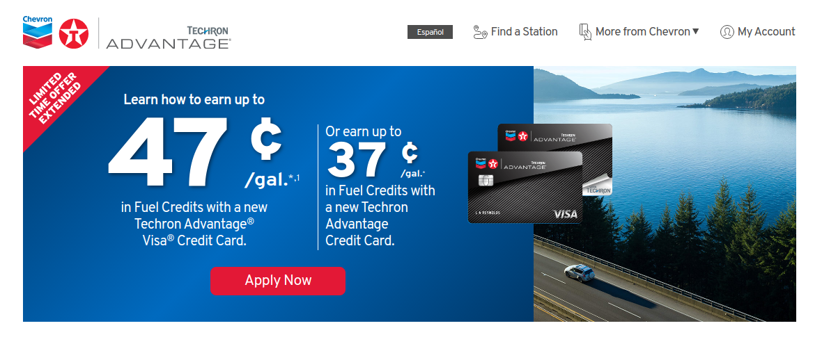 Chevron Credit Card Logo