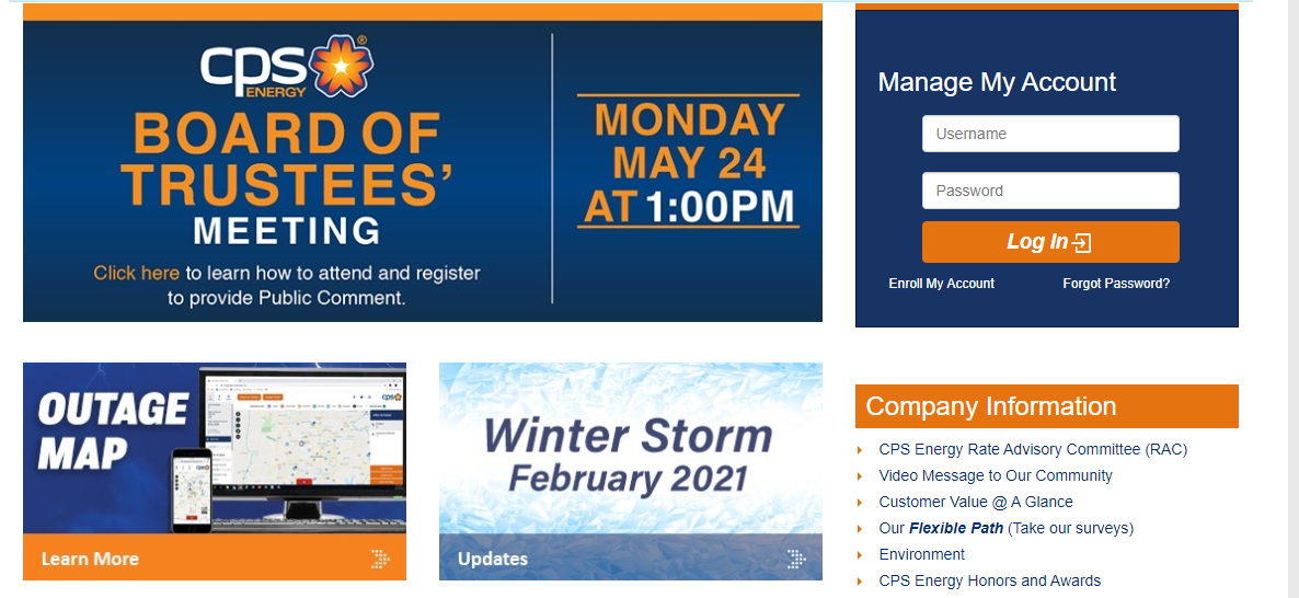 cps energy login